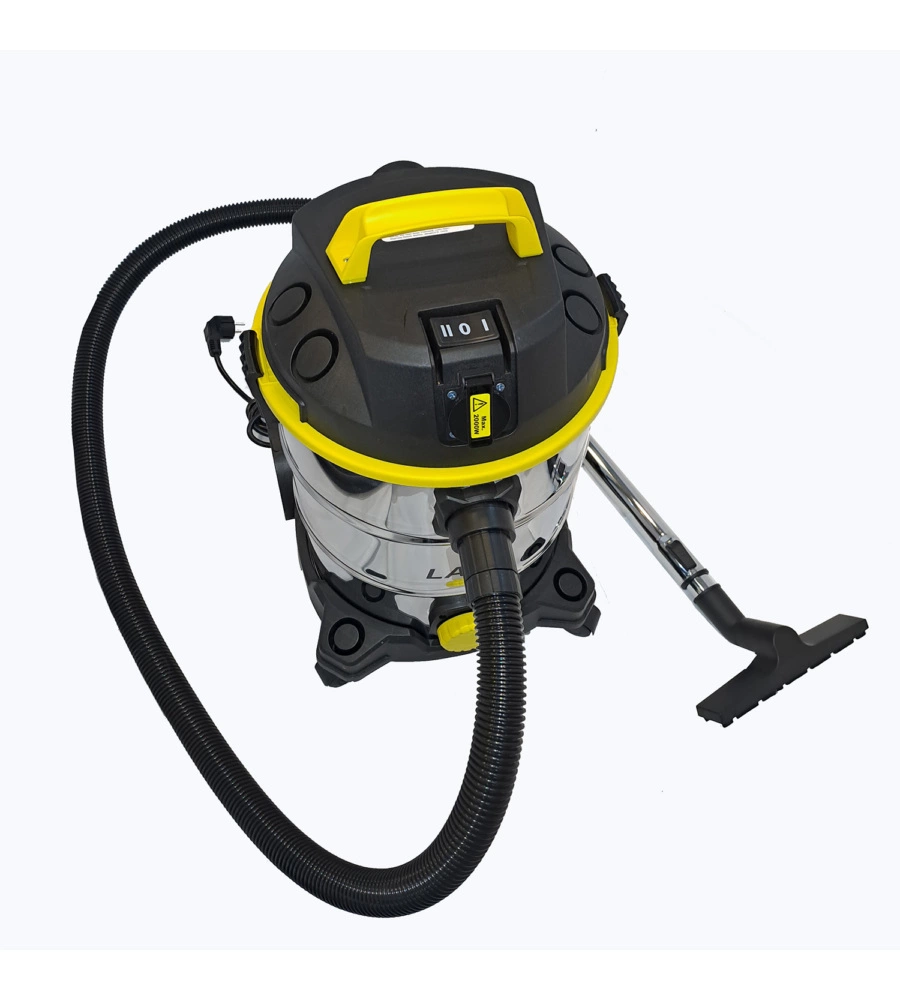 ASPIRATORE SOLIDI LIQUIDI LARX 1200W 30 LT 40 L/S